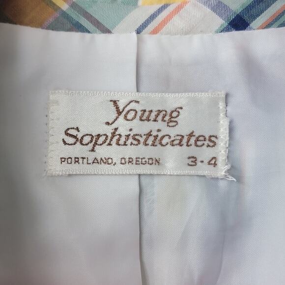 VTG Young Sophisticates Plaid Jacket - Picture 3 of 8